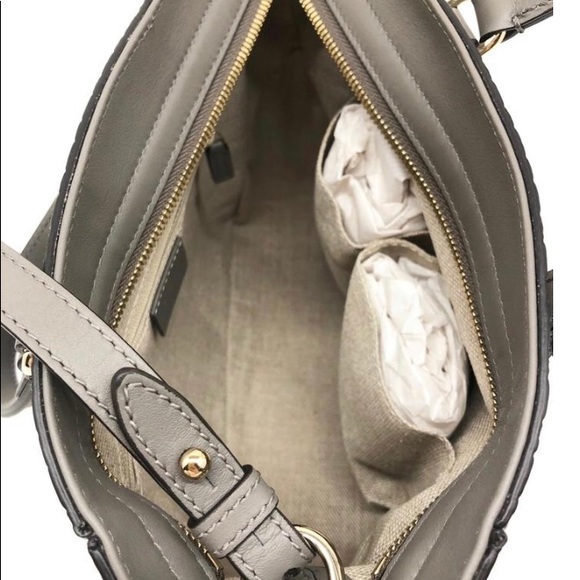 ❌SOLD❌Gucci Small Microguccissima Gray Leather Bag - Picture 8 of 8